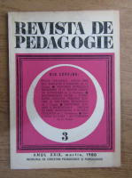 Revista de pedagogie, nr. 3, 1980