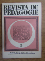 Revista de pedagogie, nr. 3, 1981