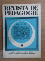 Revista de pedagogie, nr. 4, 1980