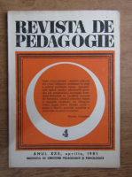 Revista de pedagogie, nr. 4, 1981
