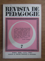 Revista de pedagogie, nr. 7, 1981