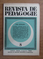 Revista de pedagogie, nr. 8, 1980