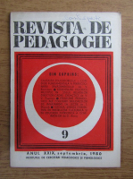 Revista de pedagogie, nr. 9, 1980