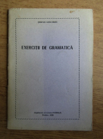 Stefan Gencarau - Exercitii de gramatica