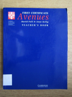 First certificate Avenues, teacher's book