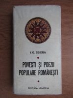 I. G. Sbiera - Povesti si poezii populare romanesti