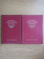 Istoria literaturii romane (volumul 1 si 2)