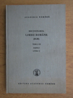 Dictionarul Limbii Romane, tomul XII, partea 1, litera Ț