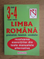 Doina Ivanes - Limba romana. Gramatica, fonetica, vocabular pentru clasele 3-4 (2002)