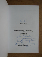 Ionel Buse - Intelocrati, filosofi, ironisti (cu autograful autorului)