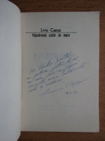 Liviu Capsa - Hipodromul cailor de mare (cu autograful autorului)