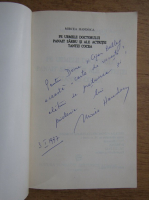 Mircea Handoca - Pe urmele doctorului Panait Sarbu si ale actritei Tantzi Cocea (cu autograful autorului)