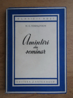 Anticariat: N. G. Pomialovski - Amintiri din seminar