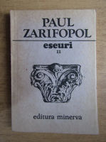 Paul Zarifopol - Eseuri (volumul 2)