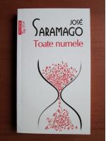 Jose Saramago - Toate numele (Top 10+)