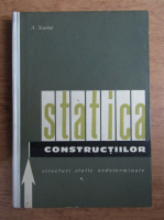 Anticariat: Adrian Scarlat - Statica constructiilor