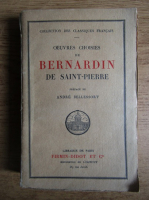 Bernardin de Saint Pierre - Oeuvres choisies (1926)