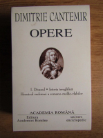 Dimitrie Cantemir - Opere