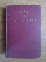 Henry Lowenfeld - Back to prosperity (1923)