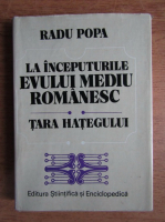 Radu Popa - La inceputurile Evului Mediu romanesc. Tara Hategului 
