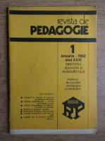 Revista de pedagogie, nr. 1, ianuarie 1982