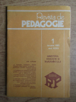 Revista de pedagogie, nr. 1, ianuarie 1985