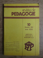 Revista de pedagogie, nr. 10, octombrie 1982