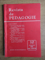 Revista de pedagogie, nr. 10, octombrie 1988