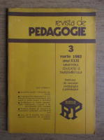 Revista de pedagogie, nr. 3, martie 1982
