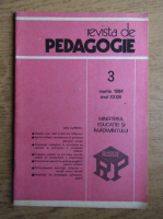 Revista de pedagogie, nr. 3, martie 1984