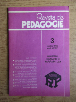 Revista de pedagogie, nr. 3, martie 1985