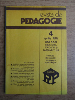 Revista de pedagogie, nr. 4, aprilie 1982