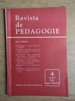 Revista de pedagogie, nr. 4, aprilie 1988