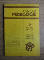 Revista de pedagogie, nr. 5, mai 1982