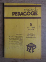 Revista de pedagogie, nr. 5, mai 1983