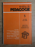 Revista de pedagogie, nr. 5, mai 1984