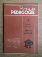 Revista de pedagogie, nr. 5, mai 1985
