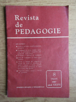 Revista de pedagogie, nr. 8, august 1987