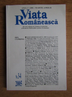Revista Viata Romaneasca, anul C, nr. 3-4, martie-aprilie 2005