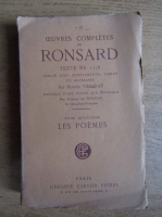 Ronsard - Oeuvres completes (1923)