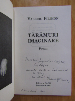 Anticariat: Valeriu Filimon - Taramuri imaginare (cu autograful autorului)