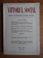 Viitorul social. Revista de sociologie si stiinte politice, martie-aprile 1981