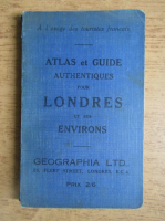 Atlas et guide authentiques pour Londres et ses environs (1930)