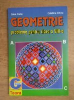 Gina Caba - Geometrie, probleme pentru clasa a VIII-a, 1997