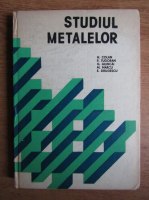 Horia Colan, Petre Tudoran - Studiul metalelor