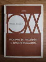 L. DHainaut - Programe de invatamant si educatie permanenta