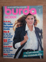 Revista Burda moden, nr. 2, februarie 1988