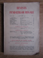 Revista Fundatiilor Regale, Anul IX, nr. 1, 1942