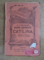 C. C. Sallustius - Despre conjuratia lui Catilina (1920)