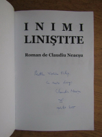 Claudiu Neacsu - Inimi linistite (cu autograful autorului)